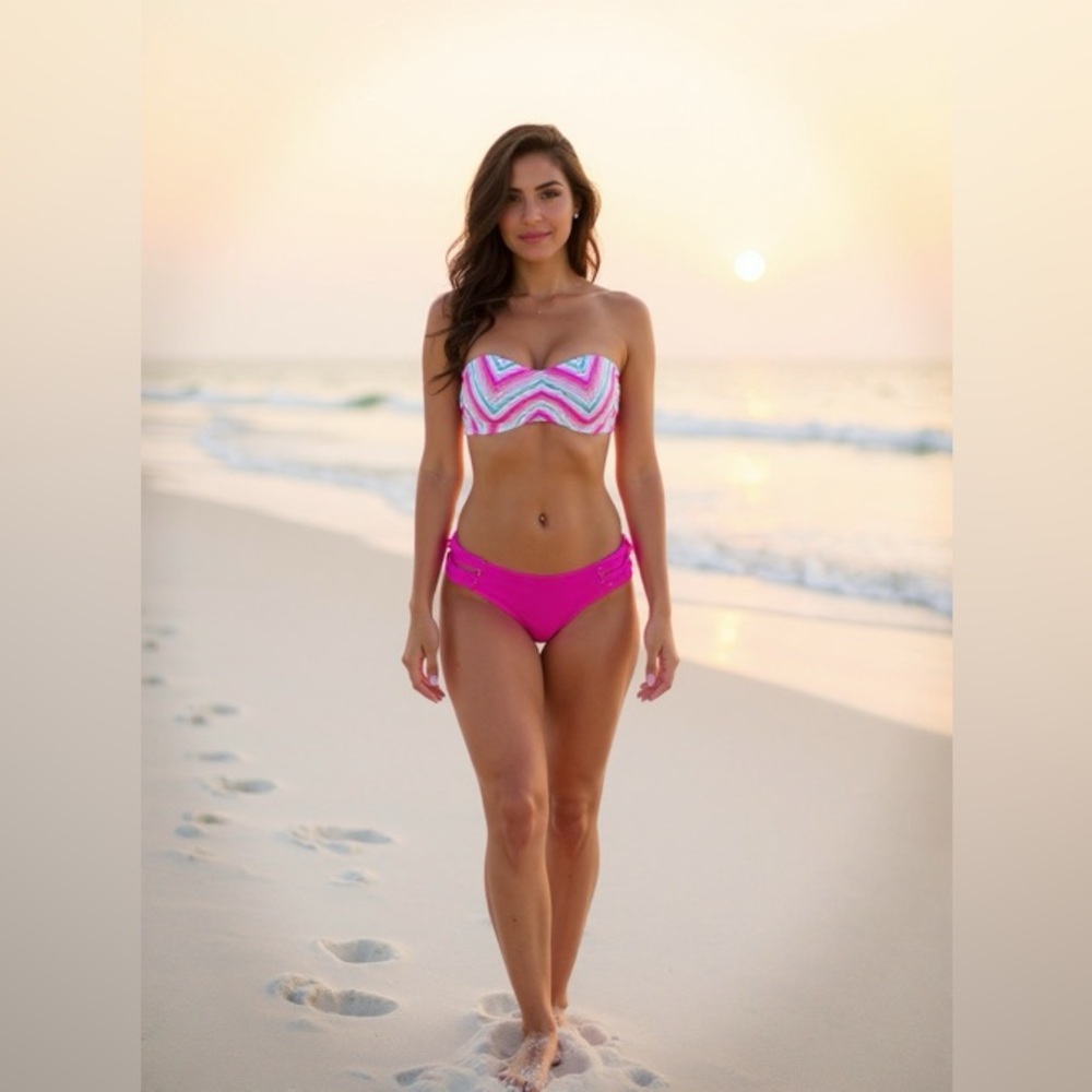 Victoria Secret 36D pink bikini